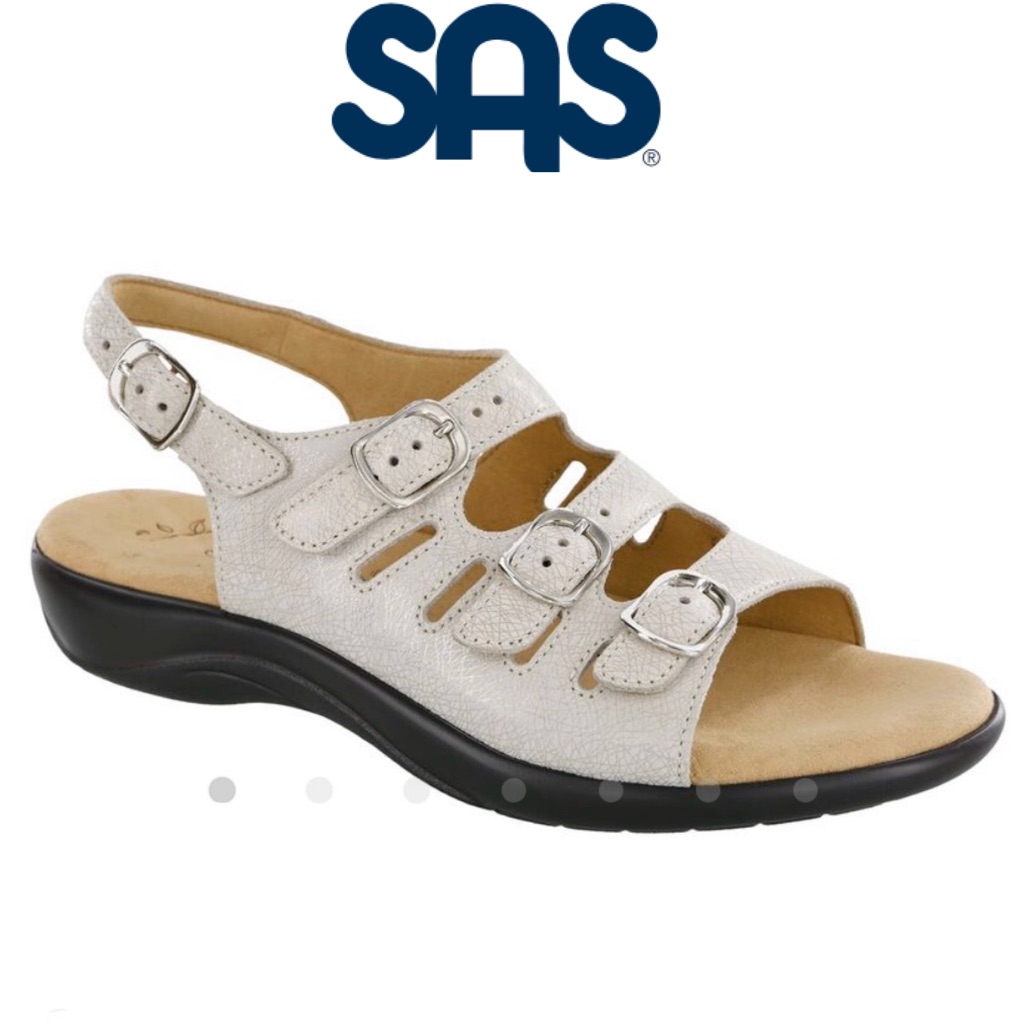 Sas Mystic Leather Slingback Women’s Sandal - Size 7